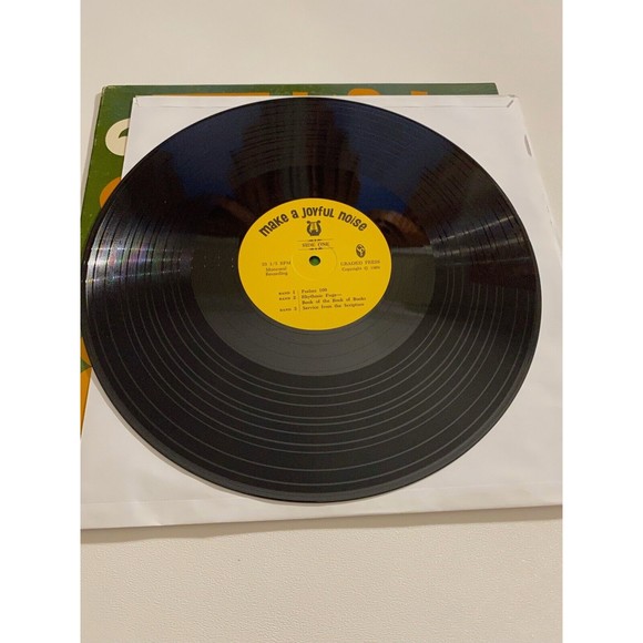 Make a Joyful Noise Choral Interpretation of the Bible 1969 LP Graded Press EX - Picture 4 of 7